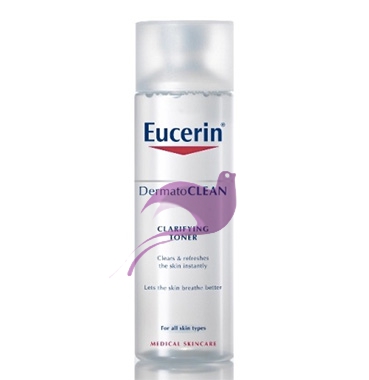 Eucerin Linea DermatoCLEAN Tonico Rinfrescante Rivelatore di Luminosit 200 ml